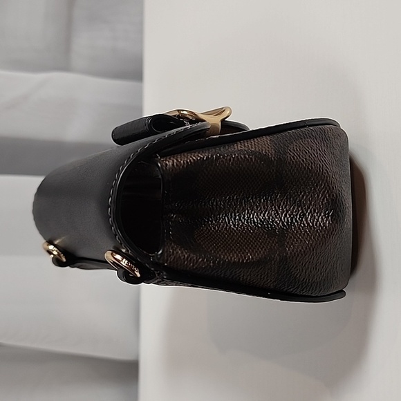 NWT Coach Morgan Card Case On A Chain - Picture 4 of 13